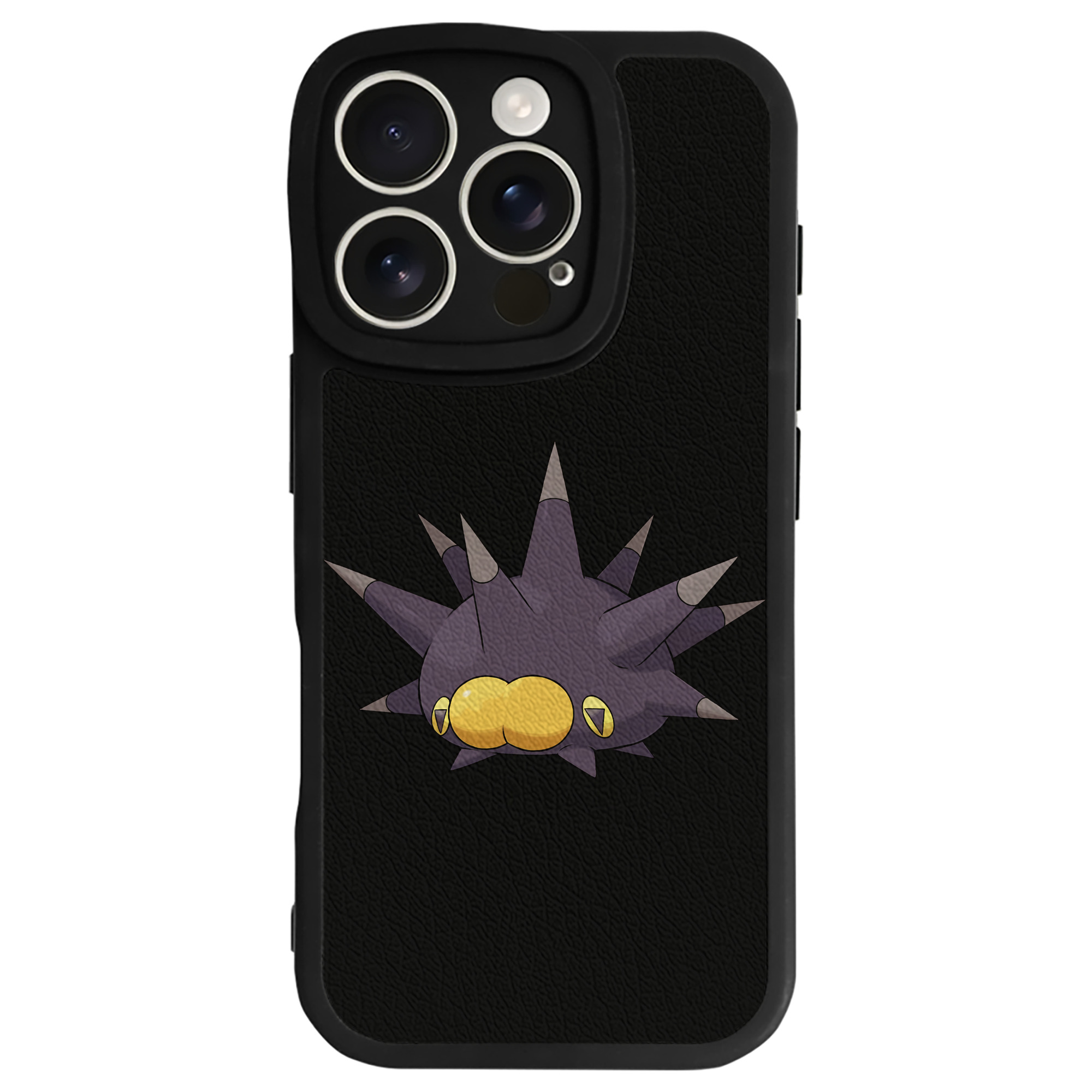 （画像用） ポケットモンスター Pokémon 【iPhone 16シリーズ対応】シリコンスマホケース（レザー調） 材質：シリコン